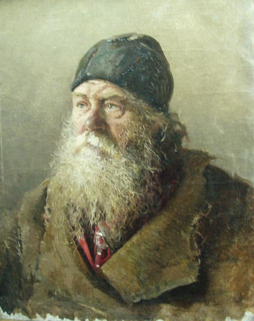 Ладыженский Г.А. Портрет монаха в полоборота